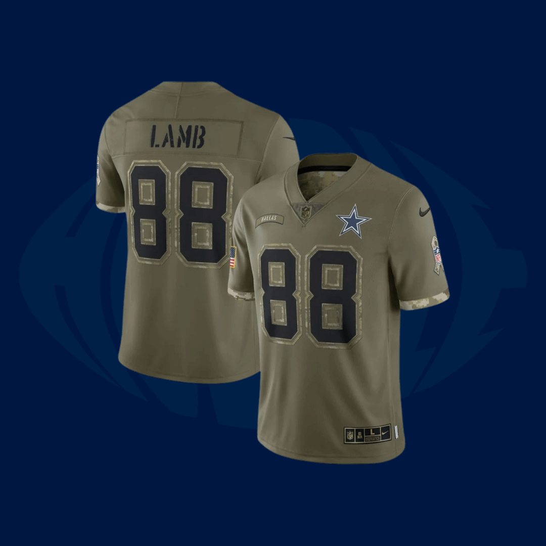 Jersey NFL Dallas Cowboys Salute To Service 2022 - Snap Jersey