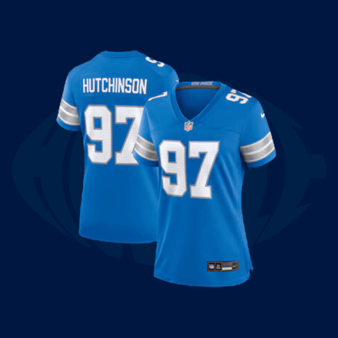 Jersey NFL Detroit Lions - Blue - Women's - Snap Jersey