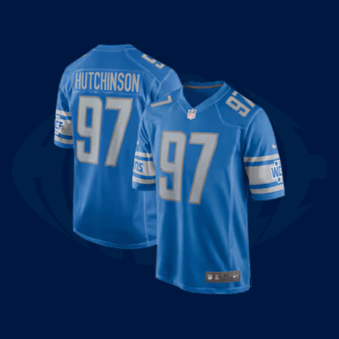 Jersey NFL Detroit Lions - Blue&Grey - Snap Jersey