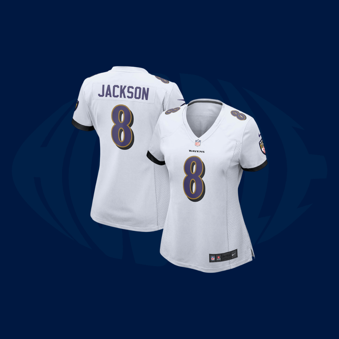 Jersey NFL Baltimore Ravens White - Women's - Snap Jersey