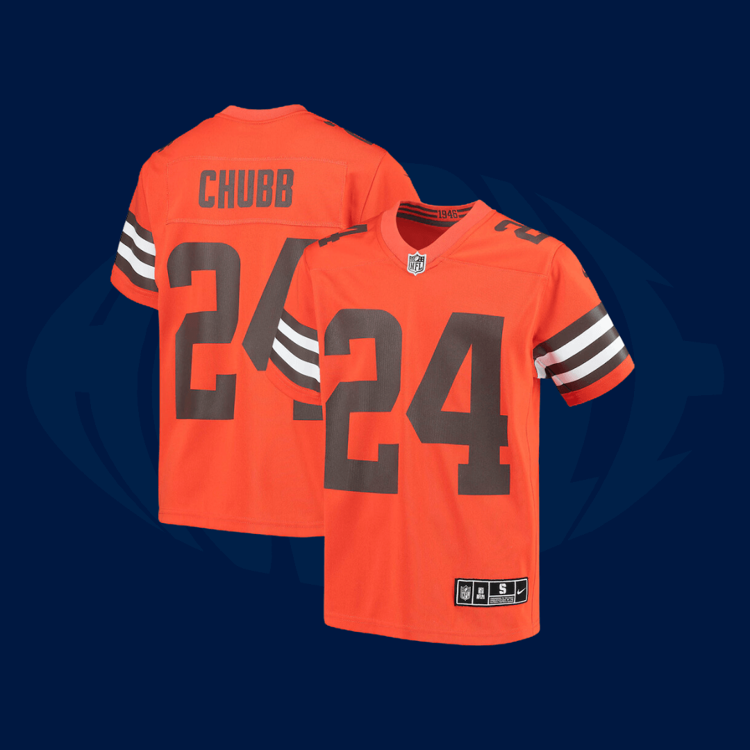 Jersey NFL Cleveland Browns Orange Inverted - Snap Jersey