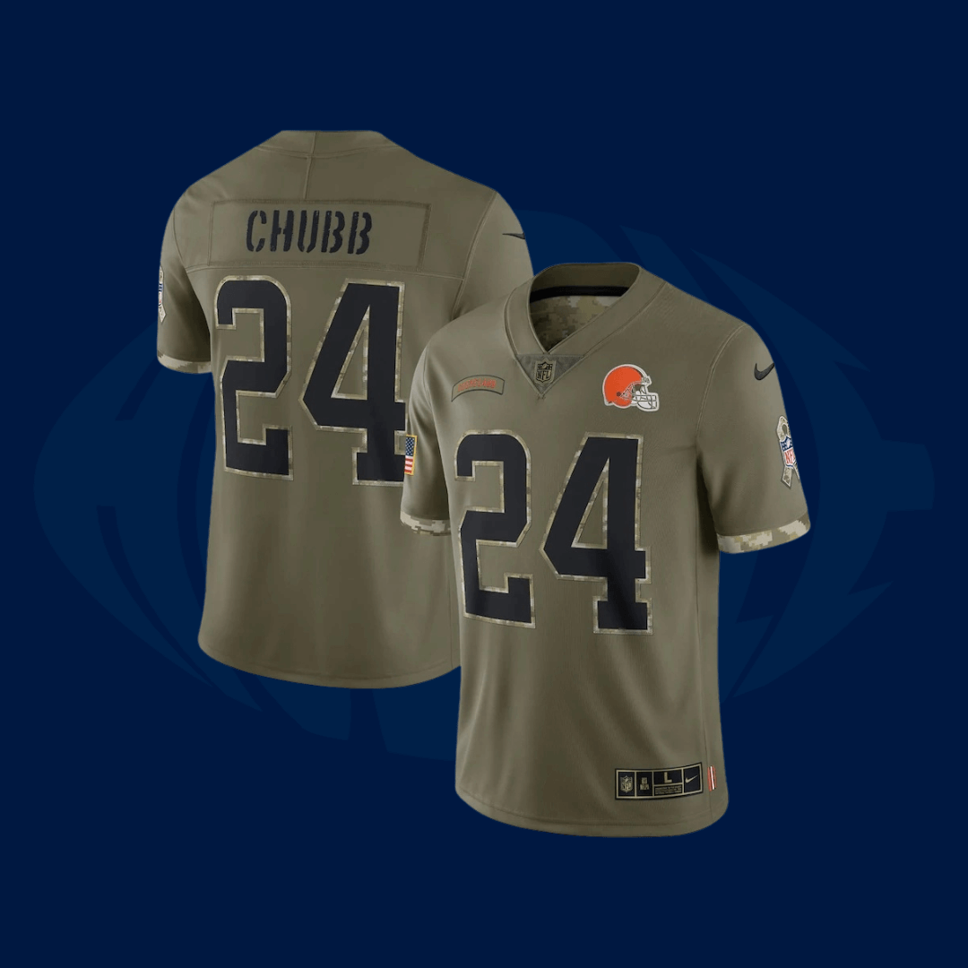 Jersey NFL Cleveland Browns Salute To Service 2022 - Snap Jersey