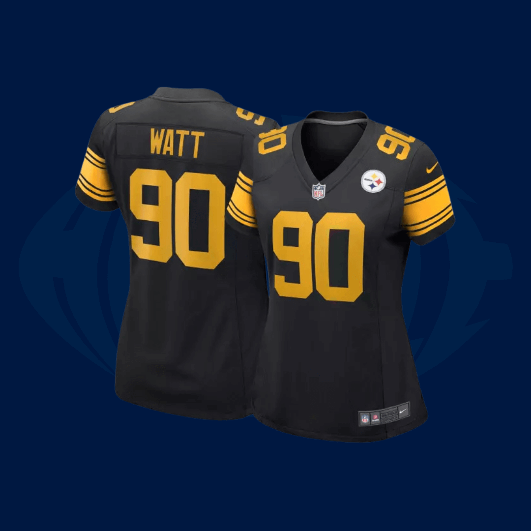 Jersey NFL Pittsburgh Steelers Black - Alternate - Women's - Snap Jersey