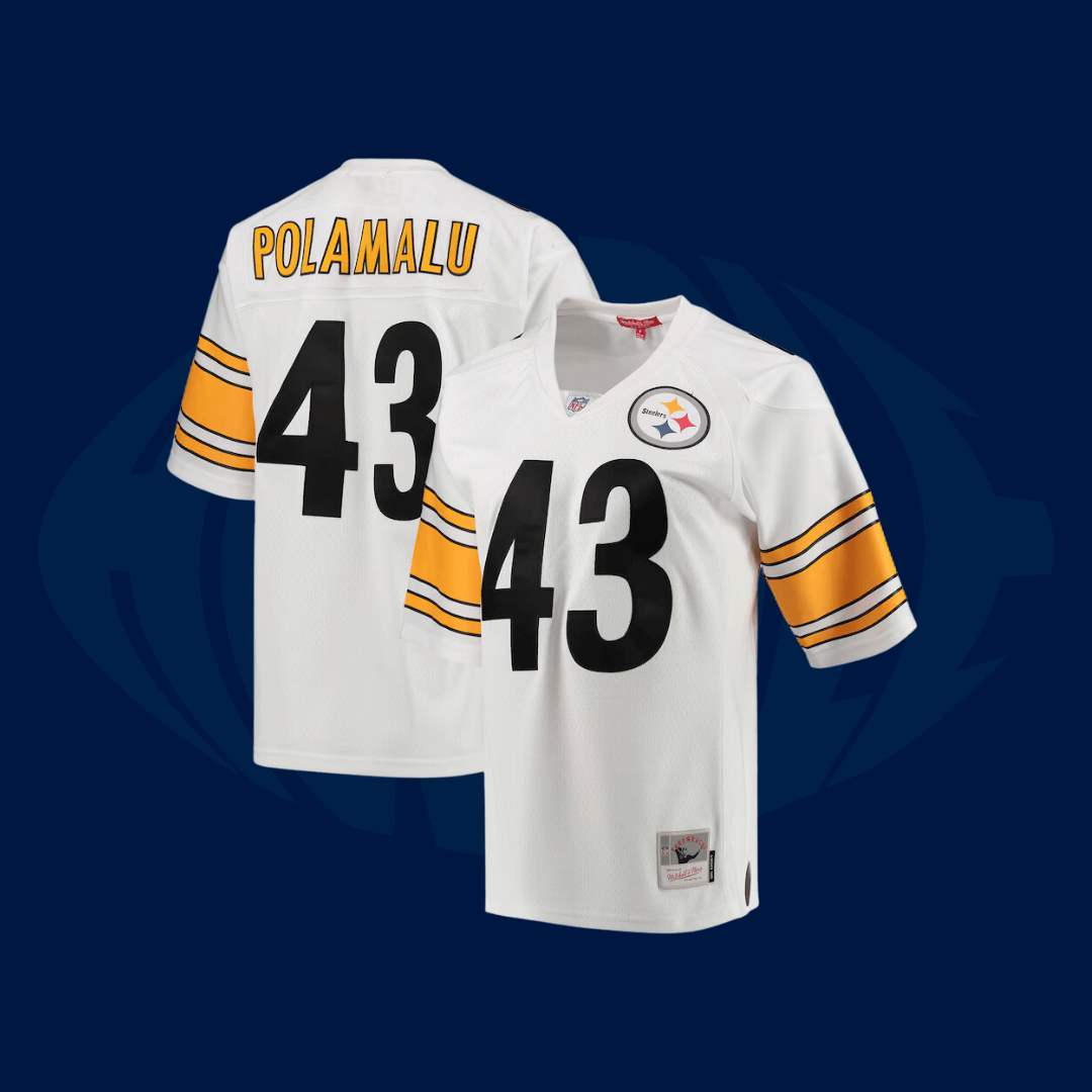 Jersey NFL Pittsburgh Steelers White - Women's - Snap Jersey