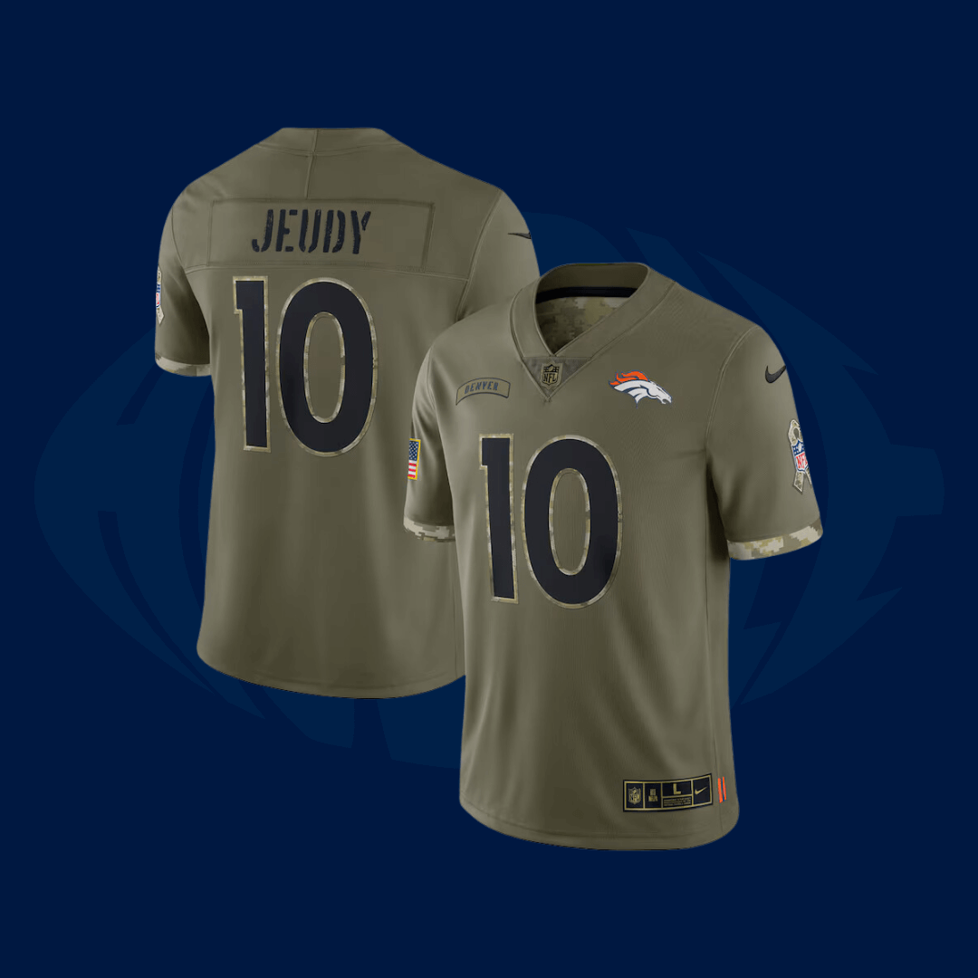 Jersey NFL Denver Broncos Salute To Service 2022 - Snap Jersey