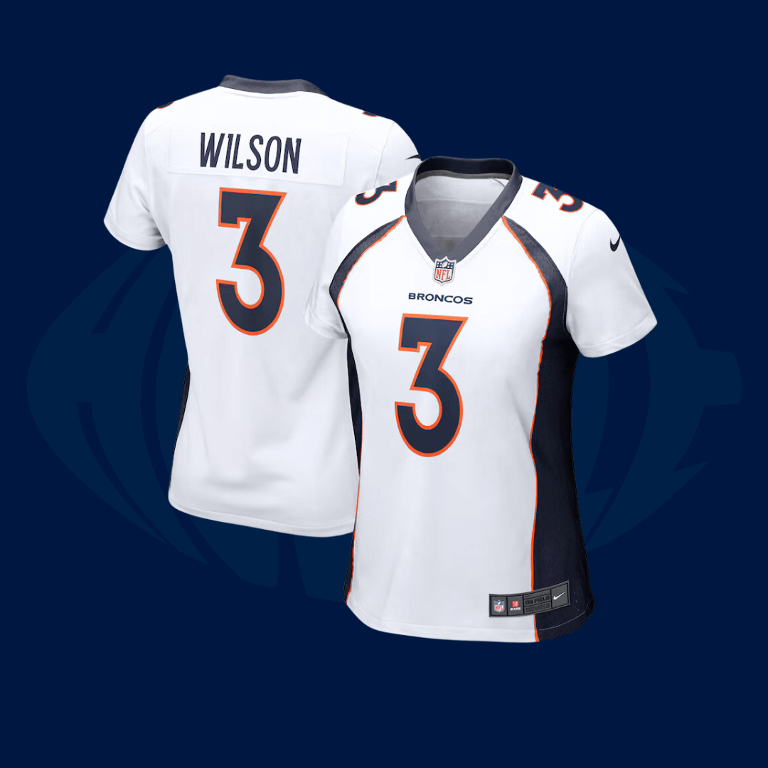 Jersey NFL Denver Broncos White - Women's - Snap Jersey