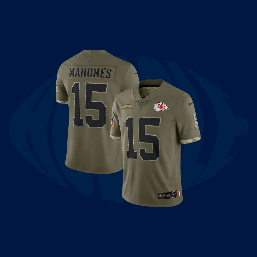 Jersey NFL Kansas City Chiefs Salute To Service 2022 - Snap Jersey