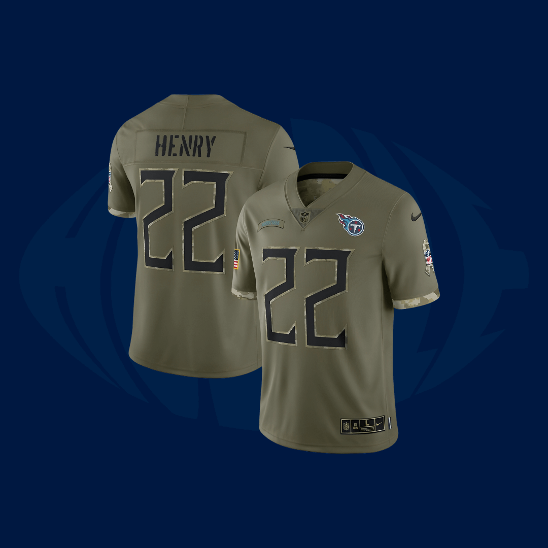 Jersey NFL Tennessee Titans Salute To Service 2022 - Snap Jersey