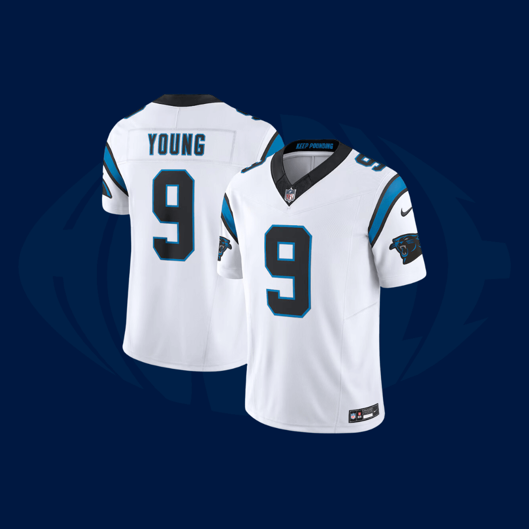 Jersey NFL Carolina Panthers White - Snap Jersey