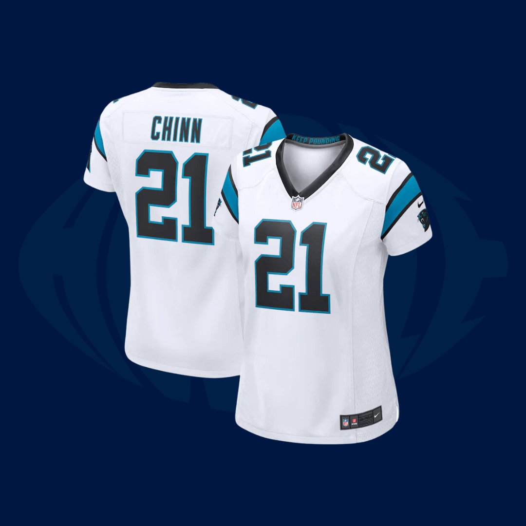 Jersey NFL Carolina Panthers White - Women's - Snap Jersey